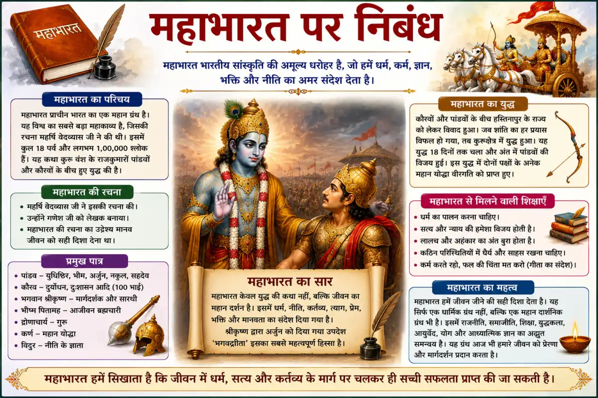 महाभारत पर निबंध